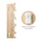 Glitzhome® 42"H Lighted Halloween Wooden Stacked Ghost Porch Sign with Timer